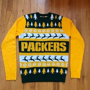 NFL Green Bay Christmas Sweater Medium